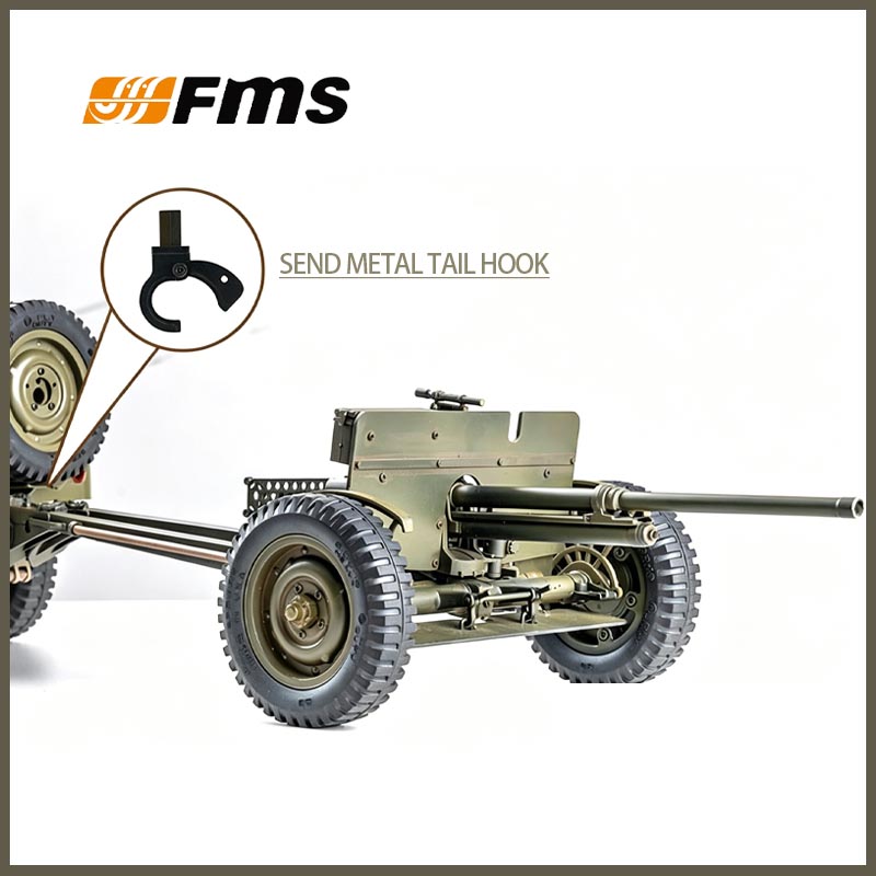 FMS 1/12 C1336 M3 Anti-tank Gu - Rc Jeep Hobby review and price
