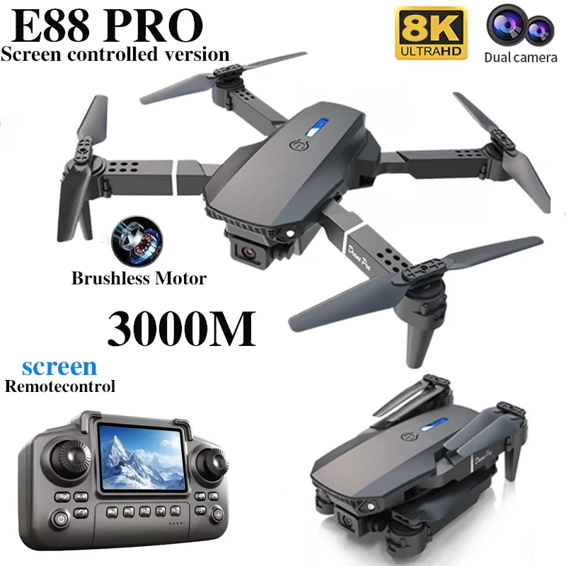 Professional E88 PRO Drone wit - Hobby Rc Quadcopters review and price