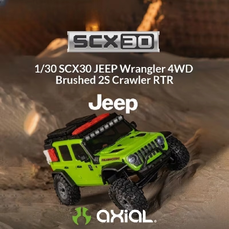 AXIAL 1/30 SCX30 Jeep Wrangler - Rc Jeep Hobby review and price