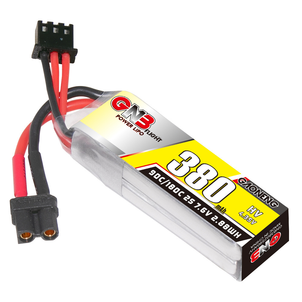 GNB 2S 7.6V 380mAh 90C/180C Li - Hobby Rc Quadcopters review and price