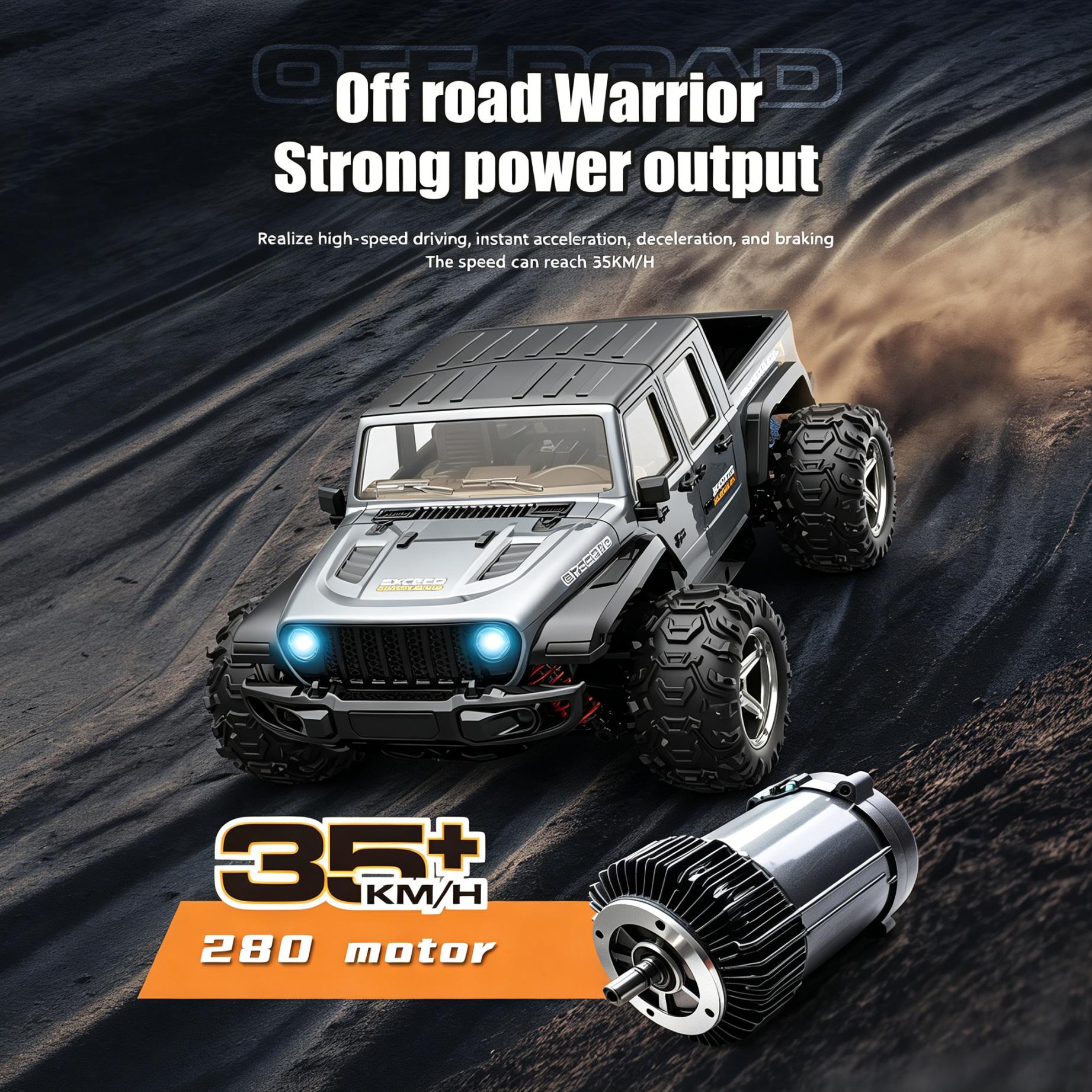 1:20 4WD RC Jeep Car Monster T - Rc Jeep Hobby review and price