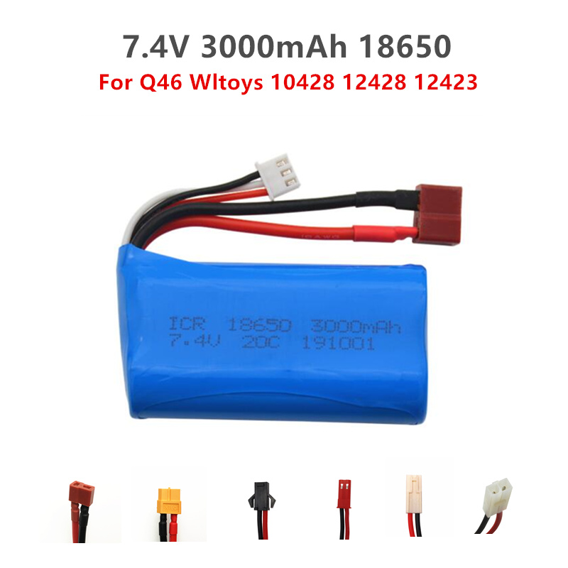 7.4V 3000mAh18650 Lipo Batery  - Rc Hobby Wholesale review and price