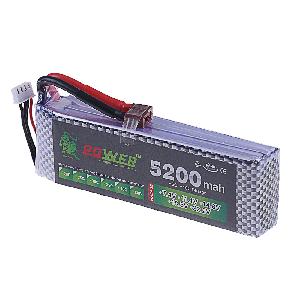 3S Lipo Battery 11.1V 5200mah  - Hobby Rc Quadcopters review and price